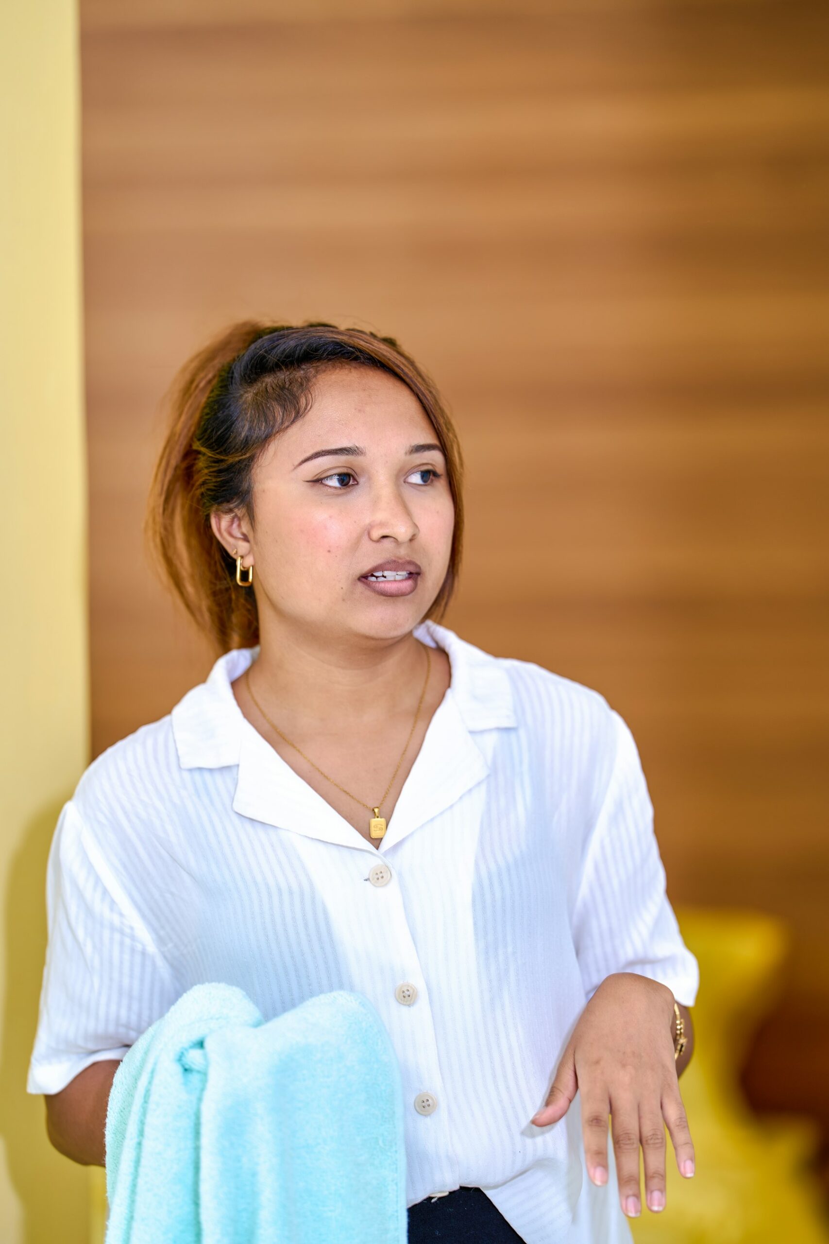 Housekeeping staff member